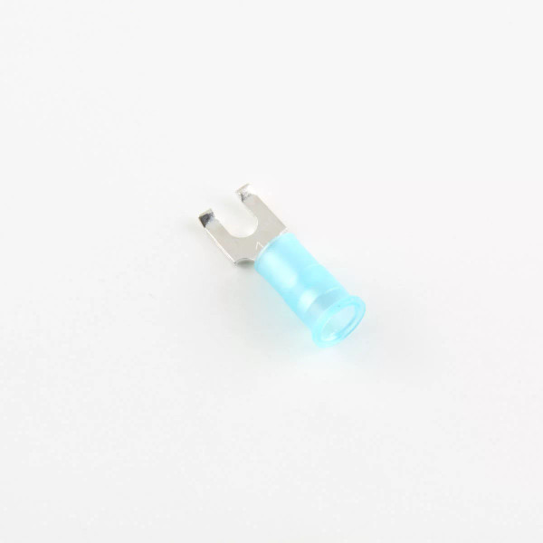 7100163625 3M Nylon Insulated with Insulation Grip Flanged Block Fork Terminal BS-22-6-NB, suitable for use in a terminal block