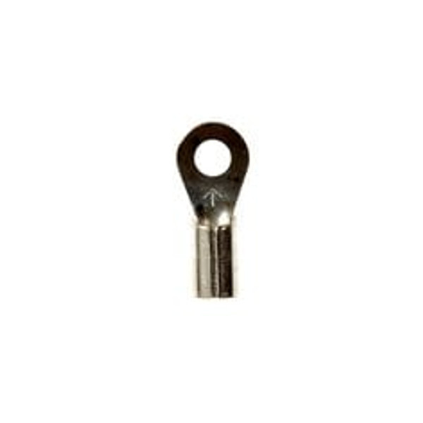 3M™ H/D Non-Insulated Butted Seam Ring Tongue Terminal 123-56, Max.
Temp. 347 °F (175 °C) for bare terminals