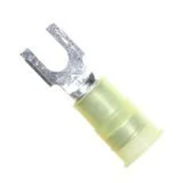 7100163707 3M Nylon Insulated with Insulation Grip Block Fork Terminal BS-33-10-NB, suitable for use in a terminal block
