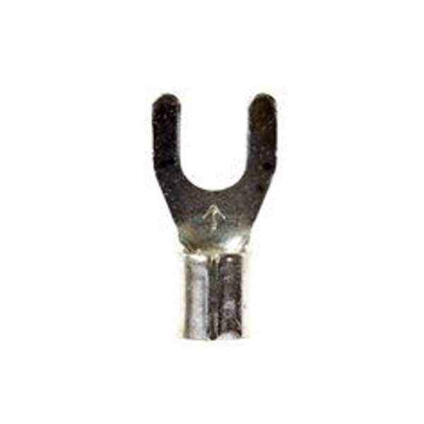 7100163724 3M Non-Insulated Brazed Seam Flanged Block Fork Terminal BS-23-10-W, suitable for use in a terminal block