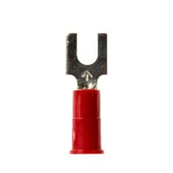 3M™ Scotchlok™ Block Fork, Vinyl Insulated Brazed Seam MV18-6FBK, Stud
Size 6, suitable for use in a terminal block, 1000/Case