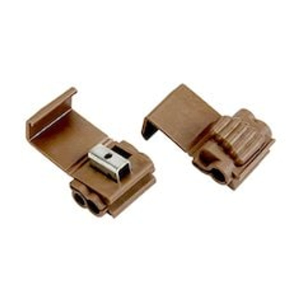 3M™ Scotchlok™ Electrical IDC 567-BIN, Run and Tap, Flame Retardant,
Brown, 18-14 AWG (Tap), 12-10 AWG (Run), 1000 /Case