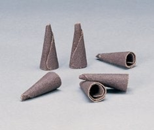 Standard Abrasives™ Aluminum Oxide Tapered Cone Point, 707508, K-110 100, 100 ea/Case