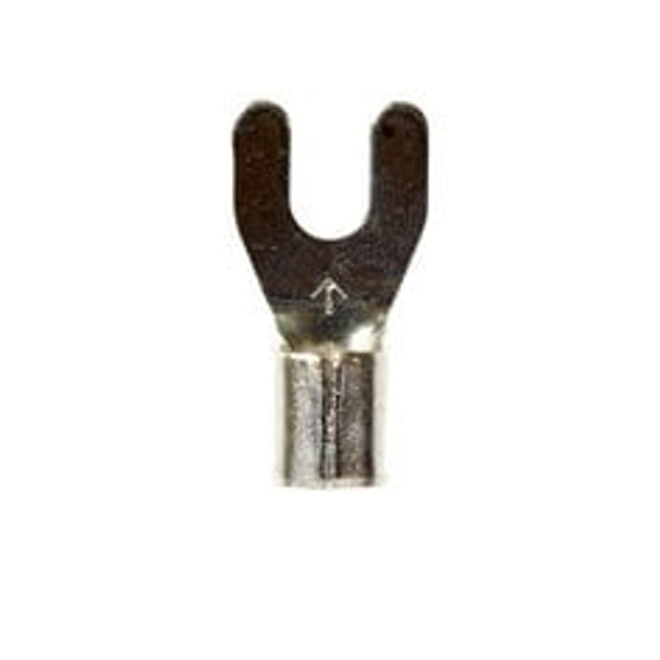 3M™ Scotchlok™ Fork Non-Insulated, 50/bottle, M10-6FX, wider-tongue design for use on free-standing studs, 500/Case