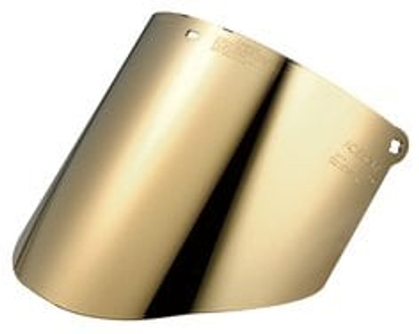 3M™ Gold-coated Polycarbonate Medium Green Faceshield Window WCP96BG, Face Protection 82603-00000, 10 EA/Case