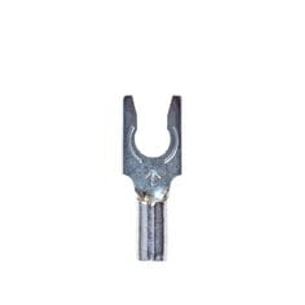 3M™ Scotchlok™ Locking Fork Non-Insulated, 100/bottle, M18-6FLX, spring-like tongue firmly fits around the stud, 500/Case
