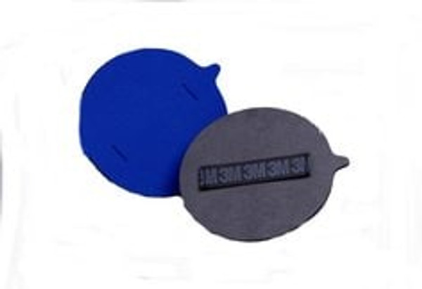 3M™ Stikit™ Disc Hand Pad, 45198, Blue Face, 6 in x 1/8 in, 20 per case