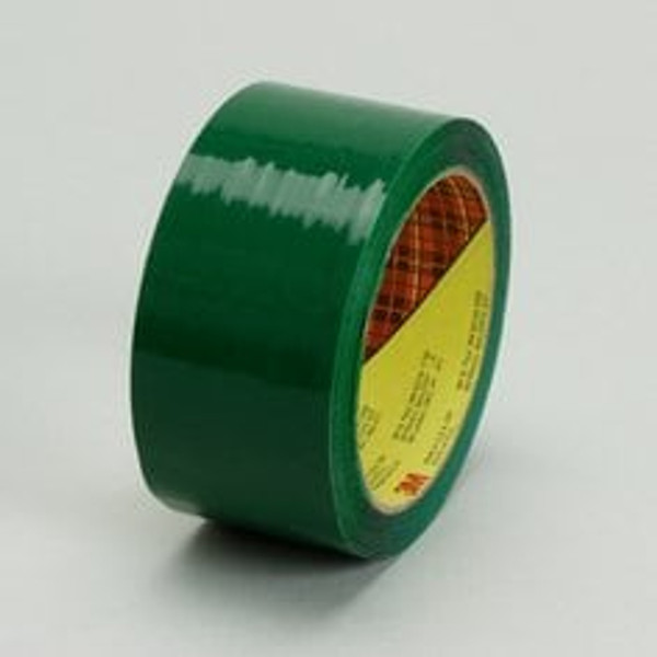 Scotch® Box Sealing Tape 371, Green, 48 mm x 914 m, 6/Case