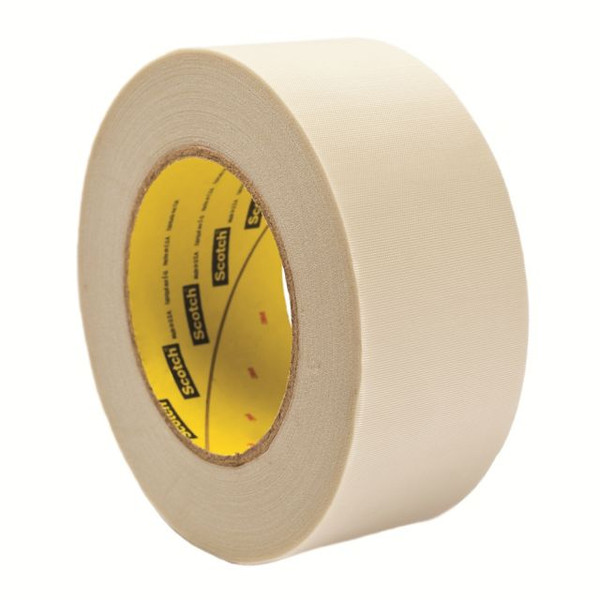 7100226547 3M Glass Cloth Tape 361, White, 3/4 in x 60 yd, 6.4 mil, 8 Rolls/Case