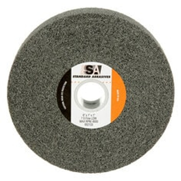 Standard Abrasives™ LDW Wheel 852133, 6 in x 1 in x 1 in 7S FIN, 3
ea/Case