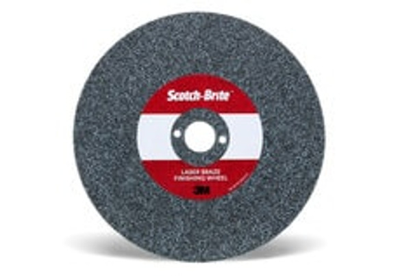 Scotch-Brite™ Laser Braze Finishing Wheel, 8 in x 4 mm x 1 in, 10
ea/Case