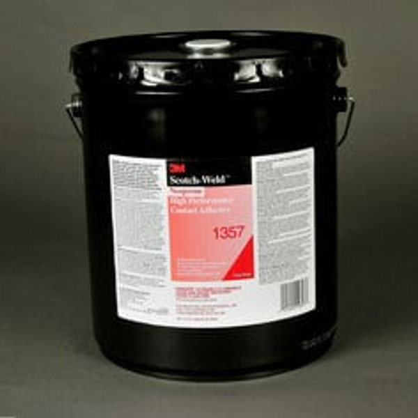 3M™ Neoprene High Performance Contact Adhesive 1357, Gray-Green, 5
Gallon Pour Spout (Pail), 1 Can/Drum
