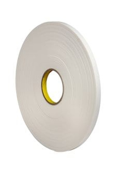 3M™ Urethane Foam Tape 4108, Natural, 1 in x 36 yd, 125 mil, 9 Roll/Case