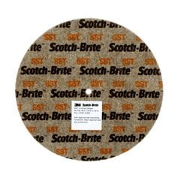 Scotch-Brite™ SST Unitized Wheel, 12 in x 1/4 in x 1-1/4 in 7A FIN, 4
ea/Case