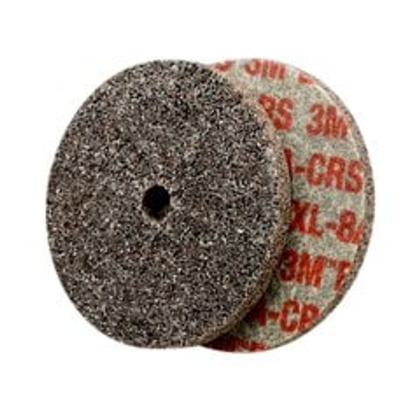 Scotch-Brite™ EXL Unitized Wheel, XL-UW, 8A Coarse, 2 in x 1 in x 1/4
in, 15 ea/Case