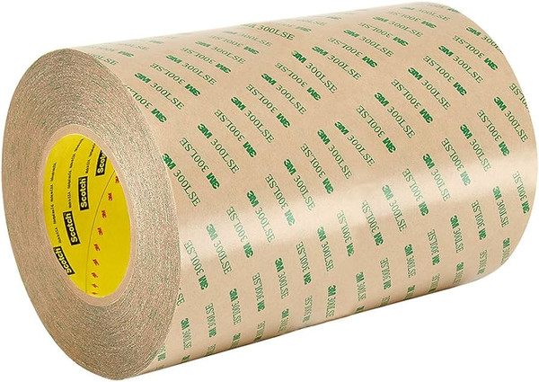 7010535941 3M Double Coated Tape 9490LE, Clear, 54 in x 60 yd, 2.8 mil, Roll