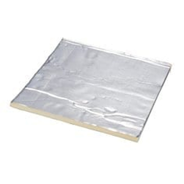 3M™ Damping Aluminum Foam Sheets 4014, Silver, 12 in x 48 in, 250 mil, 1 pack per case (25 sheets per pack)