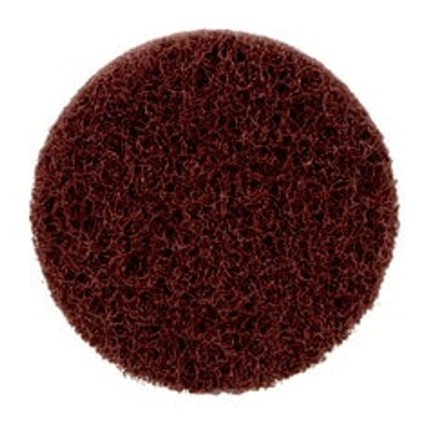 Standard Abrasives™ Quick Change Buff and Blend GP Disc, 810412, A/O
Medium, TR, Maroon, 3 in, Die Q300V, 25/Carton, 250 ea/Case