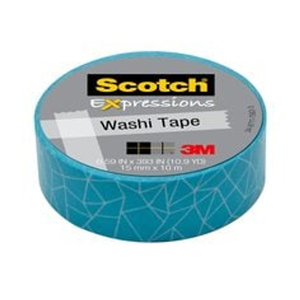 Scotch® Expressions Washi Tape C314-P28, .59 in x 393 in (15 mm x 10 m)
Cracked