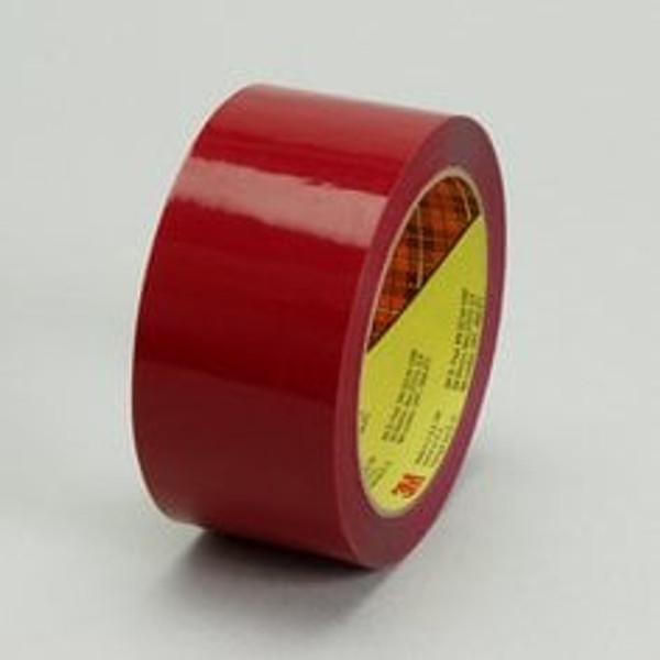 Scotch® Box Sealing Tape 373, Red, 48 mm x 914 m, 6/Case