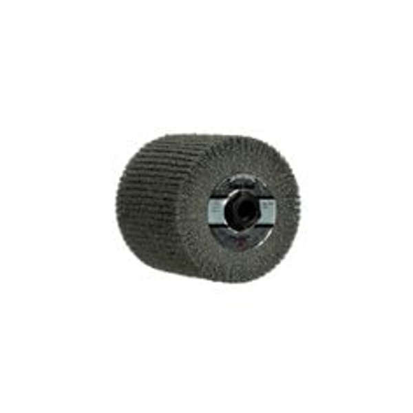 Scotch-Brite™ Deburr & Finish PRO Finishing Flap Brush, 6C Medium+, 4-
1/2 in x 6 in x 1-1/4 in