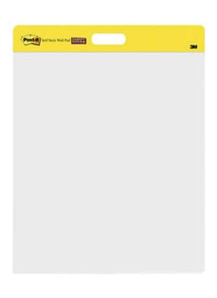 Post-it® Super Sticky Self-Stick Wall Pad 566SS, 20 in x 23 in (50.8 cm
x 58.4 cm)