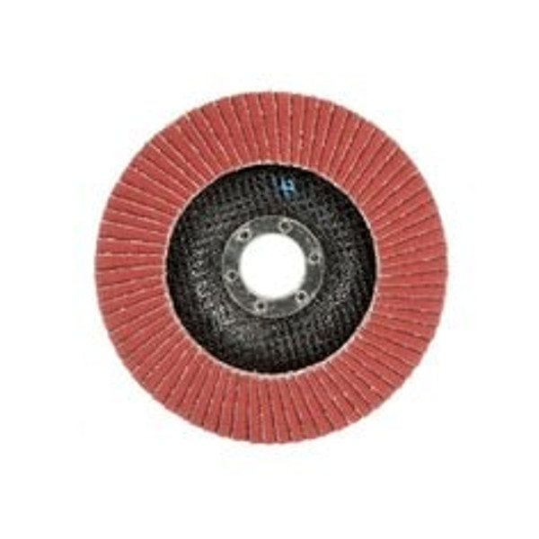3M™ Cubitron™ II Flap Disc 969F, 40+, T29 Quick Change, 7 in x 5/8"-11,
Giant, 5 ea/Case