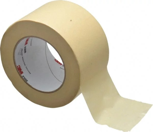 7000088518 3M Paint Masking Tape 231/231A, Tan, 1450 mm x 1650 m, 7.6 mil, 1Roll/Case