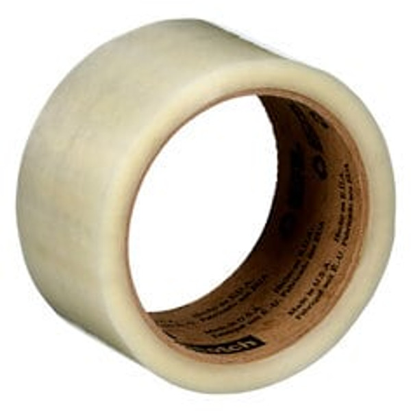 Scotch® Box Sealing Tape 371, Clear, 48 mm x 50 m, 36/Case (6 rolls/pack
6 packs/case), Conveniently Packaged