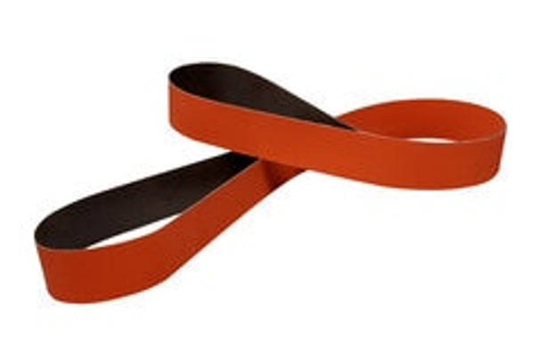 3M™ Cloth Belt 907E, P80 JE-weight, 4-1/2 in x 60 in, Film-lok,
Single-flex, 50 ea/Case