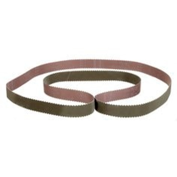 3M™ Trizact™ Cloth Belt 217EA, A30 JE-weight, 3-1/4 in x 132 in,
Film-lok, Full-flex, Scallop B