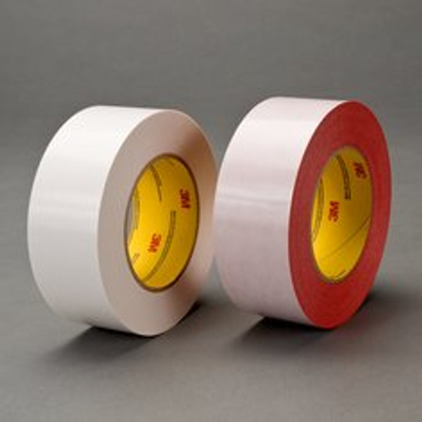 3M™ Double Coated Tape 9738, Clear, 72 mm x 55 m, 4.3 mil, 16 Roll/Case