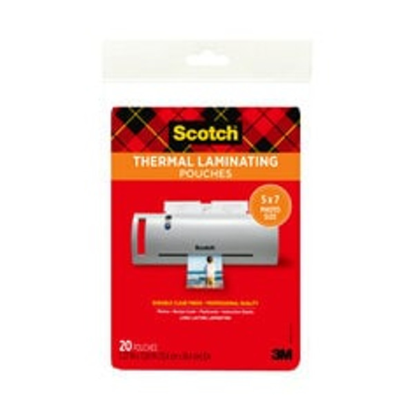 Scotch™ Thermal Pouches TP5903-20 for items up to 5.27 in x 7.24 in