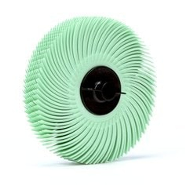 Scotch-Brite™ Radial Bristle Disc, 3 in x 3/8 in 1 Micron, 40/Carton, 80
ea/Case