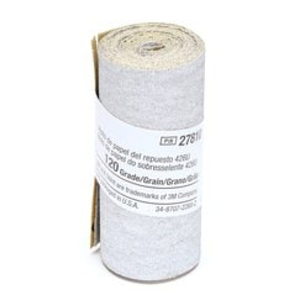 3M™ Stikit™ Paper Refill Roll 426U, 120 A-weight, 2-1/2 in x 70 in,
10/Carton, 50 ea/Case