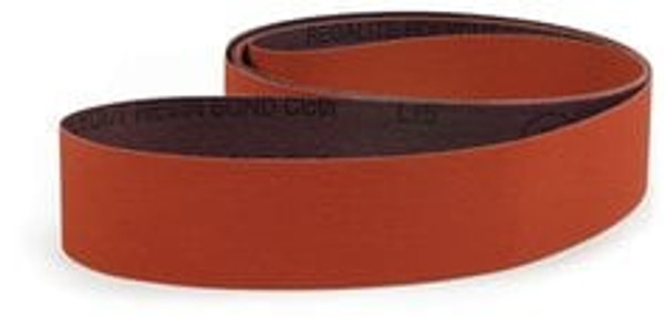 3M™ Cloth Belt 707E, P120 JE-weight, 3 in x 132 in, Film-lok, Full-flex,
Scallop A