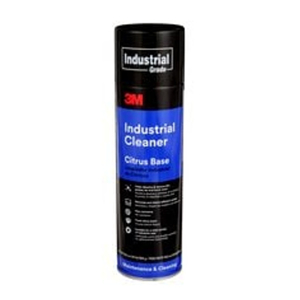 3M™ Industrial Cleaner Citrus Base, 24 oz (Net Wt 18.5 oz), 12 Can/Case,
NOT FOR SALE IN CA AND OTHER STATES