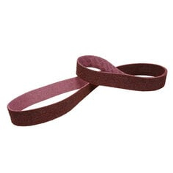 Scotch-Brite™ Surface Conditioning Low Stretch Belt, SC-BL, A/O Medium,
1-1/4 in x 132 in, 5 ea/Case
