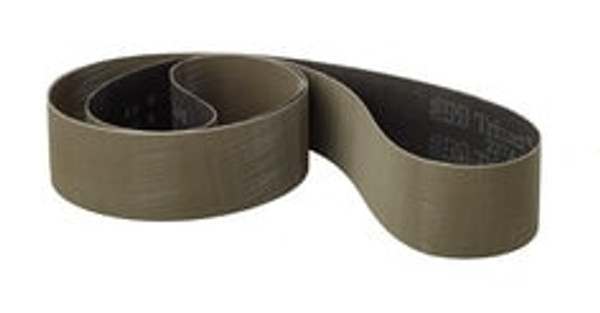 3M™ Trizact™ Cloth Belt 237AA, A30 X-weight, 4 in x 118 in, Film-lok,
Full-flex, 50 ea/Case