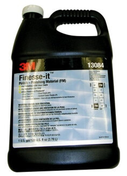 3M™ Finesse-it™ Polish Standard Series - Finishing Material (140),
83058, White, Easy Clean Up, 50 Gallon Drum, 1 ea/Case