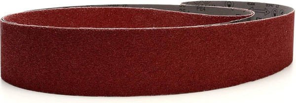 7100292922 3M Cubitron II Cloth Belt 966F, 24+ ZF-weight, 4 in x 90 in, Film-lok, Single-flex