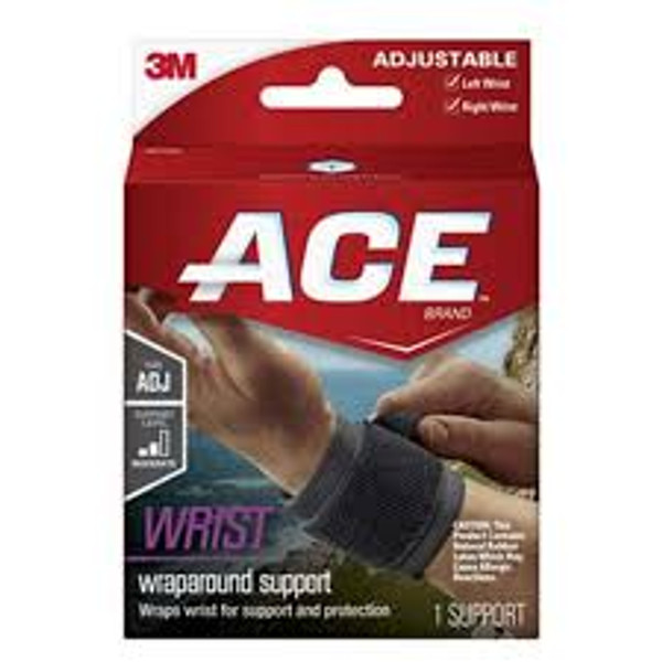 7010378918 ACE Wrap Around Wrist Support 207220, One Size Adjustable