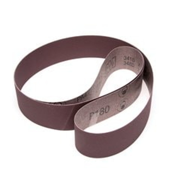 3M™ Cloth Belt 341D, 36 X-weight, 2 in x 60 in, Film-lok, Single-flex,
50 ea/Case