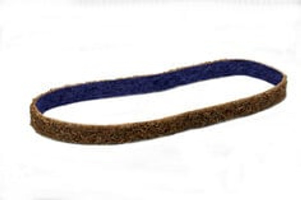 Scotch-Brite™ Durable Flex Low Stretch Belt, DF-BL, A/O Coarse, 1/2 in x 12 in, 20 ea/Case
