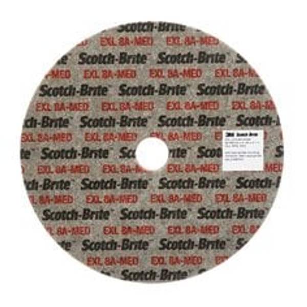 Scotch-Brite™ EXL Unitized Wheel, XL-UW, 8A Medium, 2 in x 1/16 in x 1/8
in, SPR22743A, 60 ea/Case