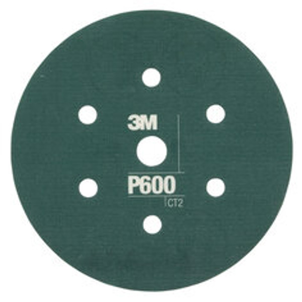 3M™ Hookit™ Flexible Abrasive Disc 270J, 34405, 6 in, Dust Free, P600,
25 disc per carton, 5 cartons per case