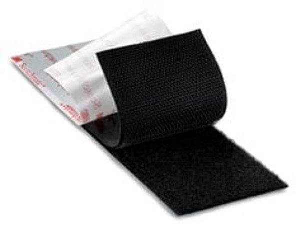 3M™ Loop Fastener SJ3527N, Black, 3 in x 50 yd, 1 Roll/Case