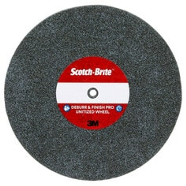 Scotch-Brite™ Deburr & Finish Pro Unitized Wheel, DP-UW, 8C Coarse+, 6
in x 1/2 in x 1 in, 4 ea/Case