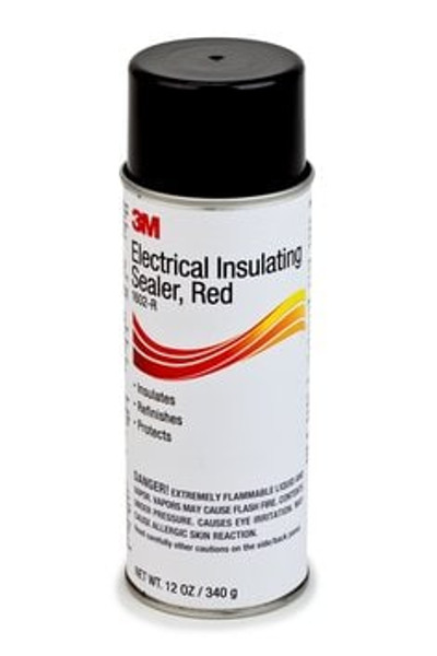 3M™ Electrical Insulating Sealer 1602-R, 12-oz Can, Red, 12/Case