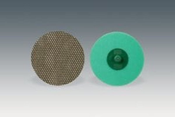 3M™ Roloc™ Flexible Diamond Disc 6234J, M250, TR, Green, 3 in, Die
R300V, 5 ea/Case